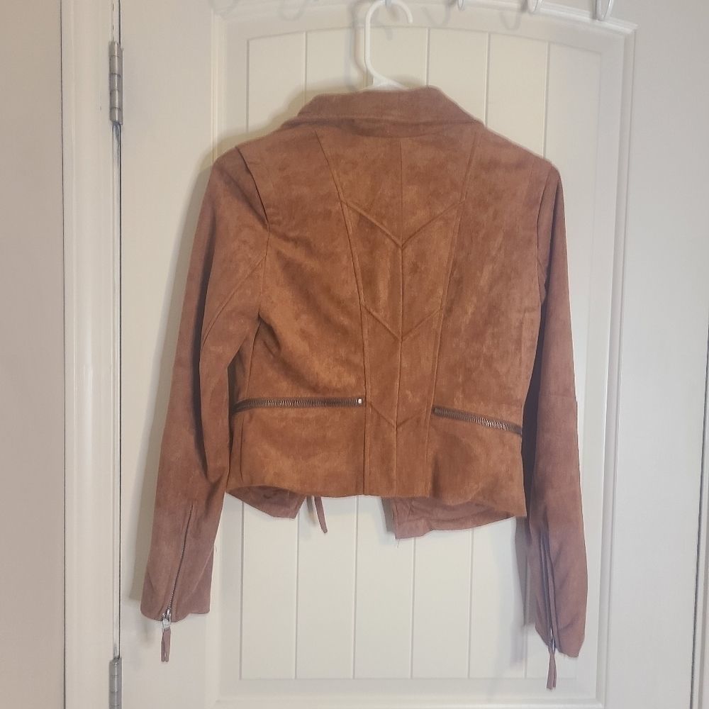 Suede Rust Jacket Size Small - Picture 4 of 4